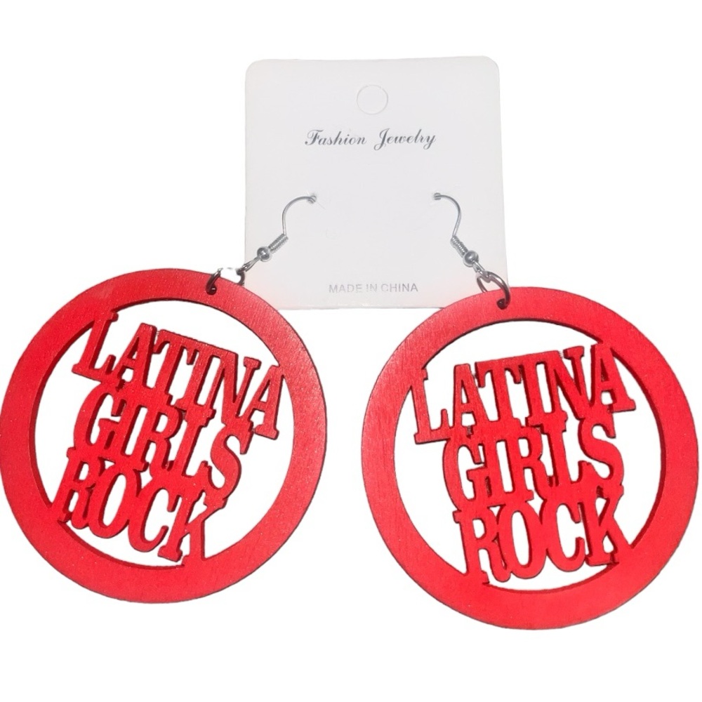 Latina Girls Rock Earrings